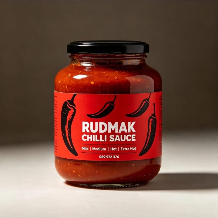 Rudmak Chilli Sauce 500ml Gourmet Jar